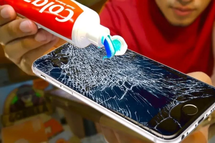 Khắc phục màn hình bể bằng cách sử dụng các loại