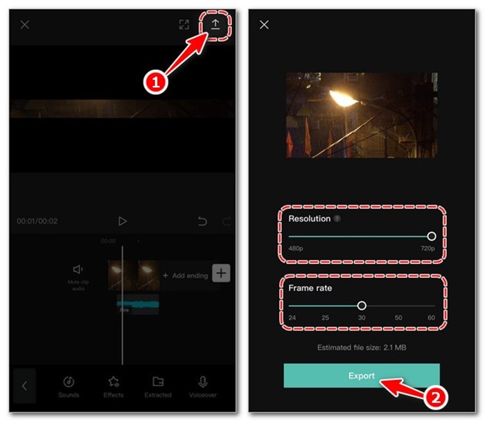 Chỉnh sửa video trên CapCut