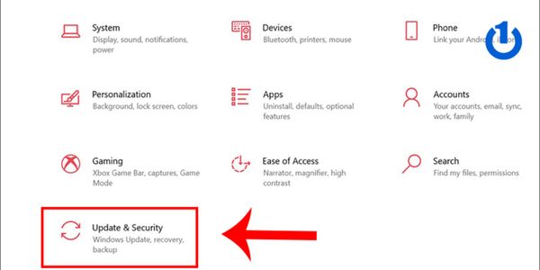 “Update & Security”