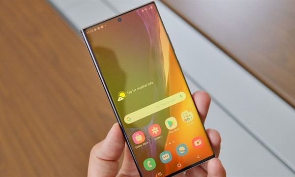 màn hình samsung note 10 plus bị ám vàng