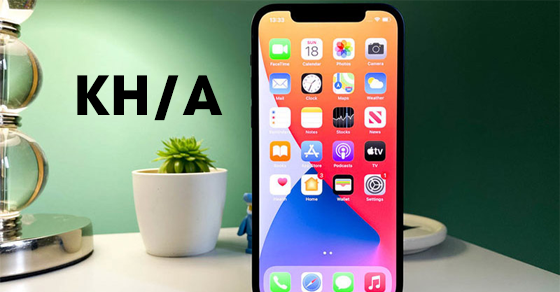 iPhone mã KH/A của nước nào?