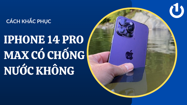 iphone 14 pro max có chống nước không