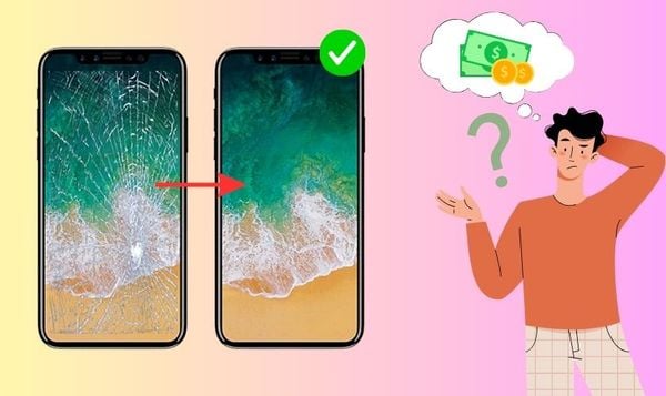 iPhone X bị sọc xanh màn hình