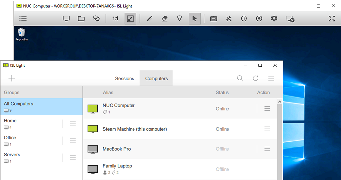 ISL Light hỗ trợ hoạt động đa nền tảng