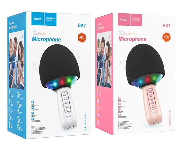 Mua micro karaoke loa Bluetooth Hoco BK7 giá rẻ tại Bảo Hành One