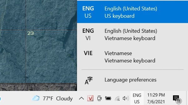 Khắc phục lỗi gõ chữ nhưng ra các ký tự