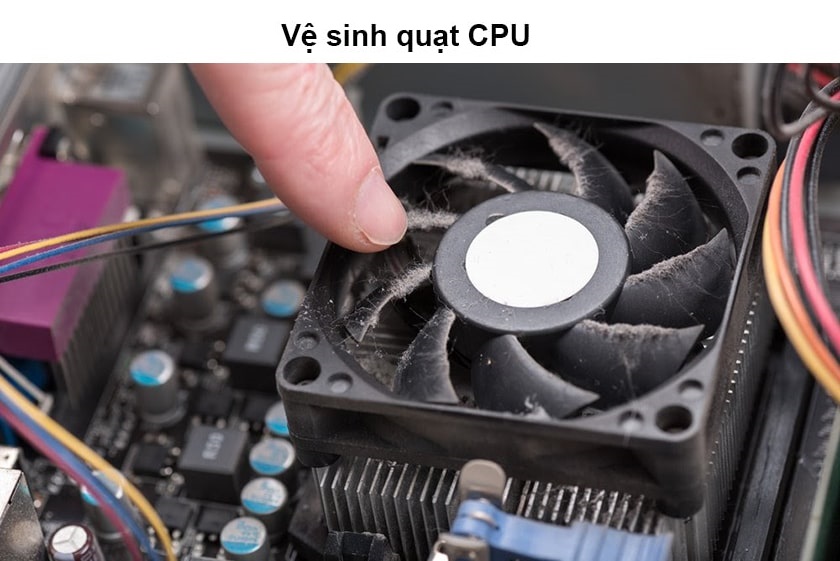 Vệ sinh quạt CPU