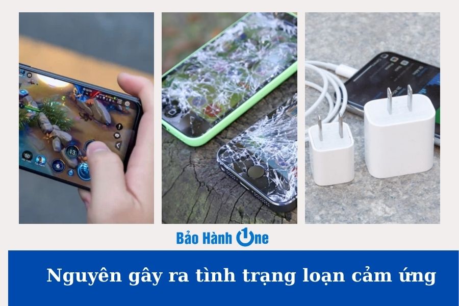 Các nguyên nhân gây loạn cảm ứng màn hình