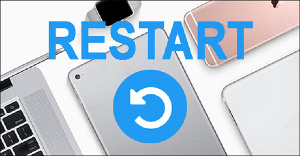 Khởi động lại máy tính