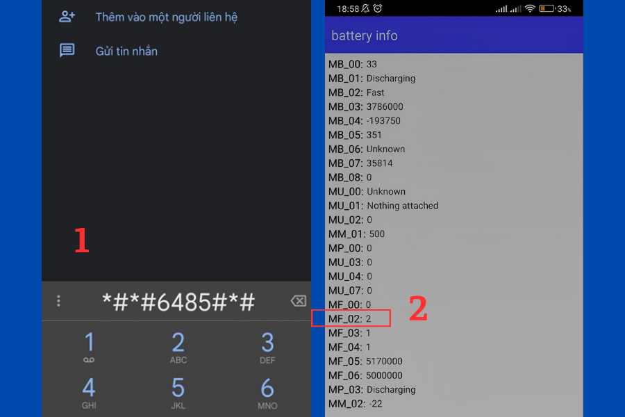 Kiểm tra số lần sạc điện thoại Xiaomi bằng ứng dụng