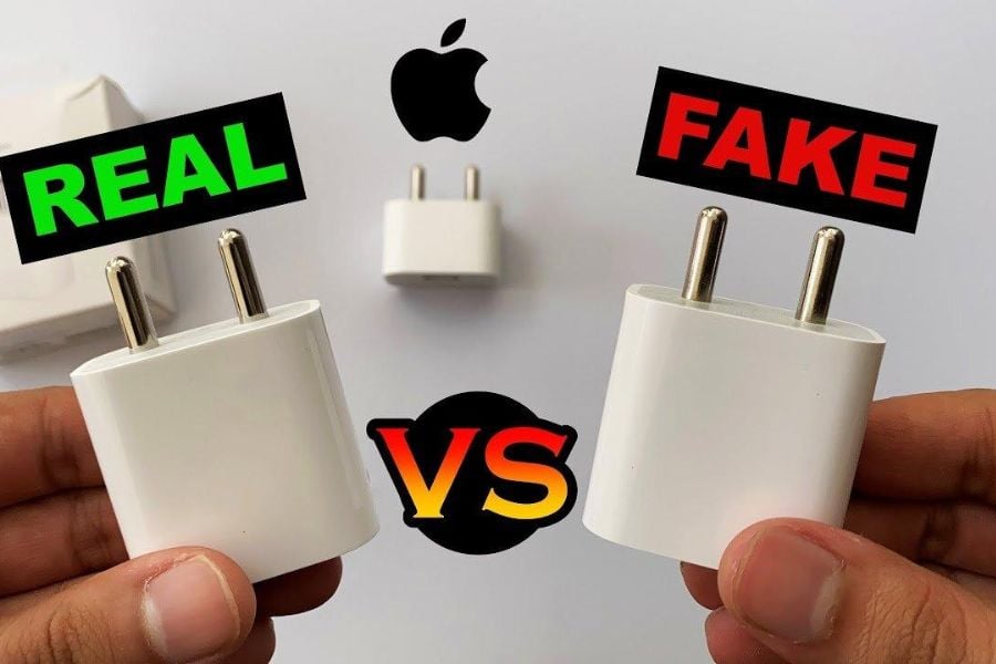 Xác định bộ sạc từ chính hãng iPhone