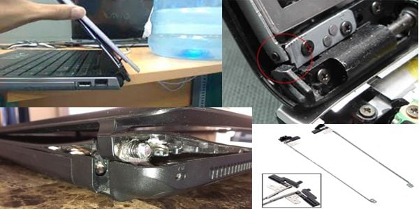 laptop bị gãy bản lề