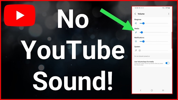 Lỗi cài đặt âm thanh có thể gây mất tiếng YouTube