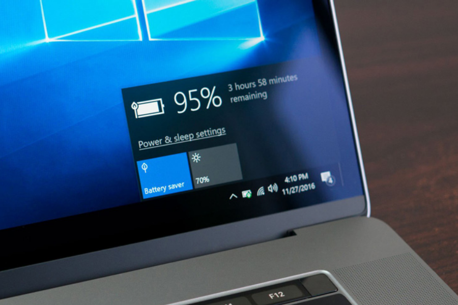 Tính năng tự bảo vệ pin khiến laptop không nhận