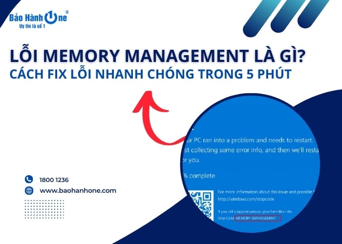 Lỗi Memory Management và cách fix lỗi cơ bản