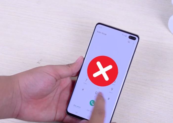 Hạn chế chạm tay vào màn hình