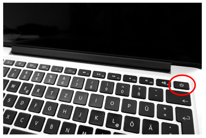 Macbook bật không lên nguồn