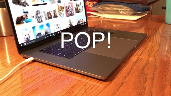 Macbook phát ra âm thanh kì lạ