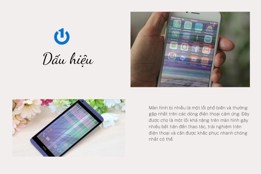 Dấu hiệu cho thấy điện thoại đang gặp lỗi nhiễu