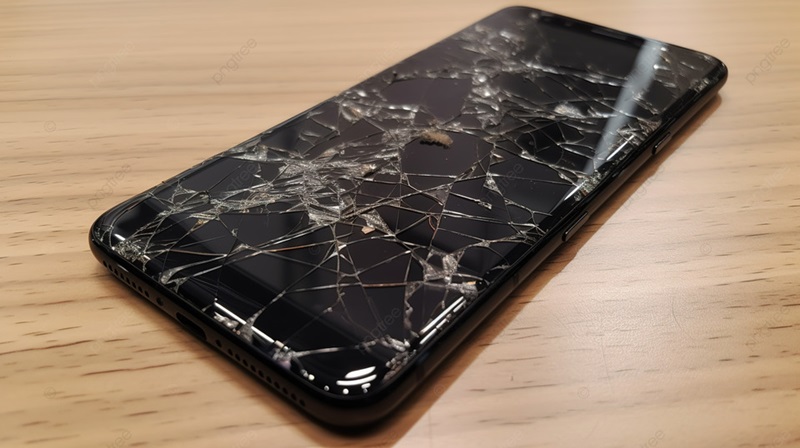 Màn hình iPhone 11 bị vỡ nứt