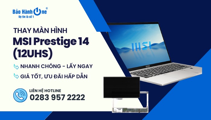 Thay Màn Hình Laptop MSI Prestige 14 (12UHS)