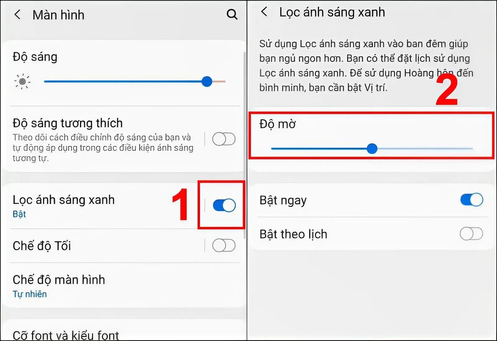 Màn hình Note 8 bị ám vàng