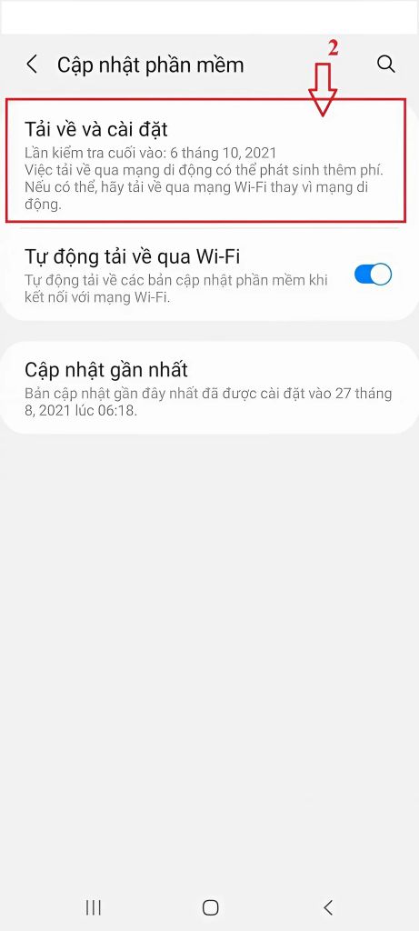 Màn hình Note 8 bị ám vàng