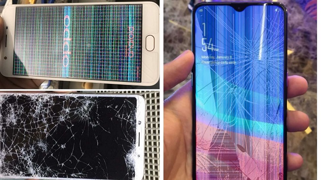 Màn hìnhđiện thoại Oppo bị hỏng