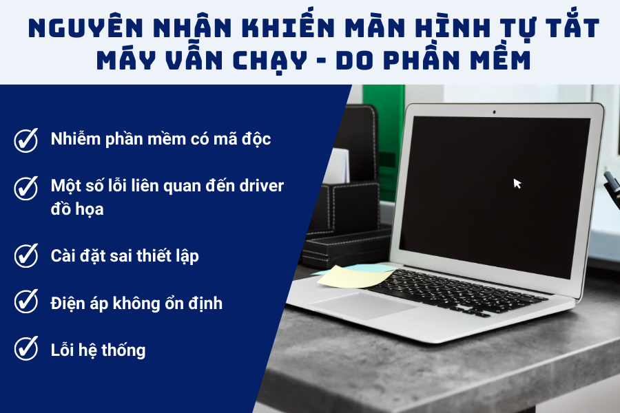 Một số nguyên nhân xuất phát từ phần mềm