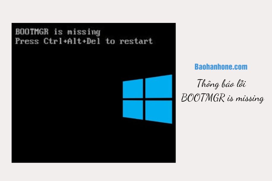 Lỗi BOOTMGR is missing thường gặp
