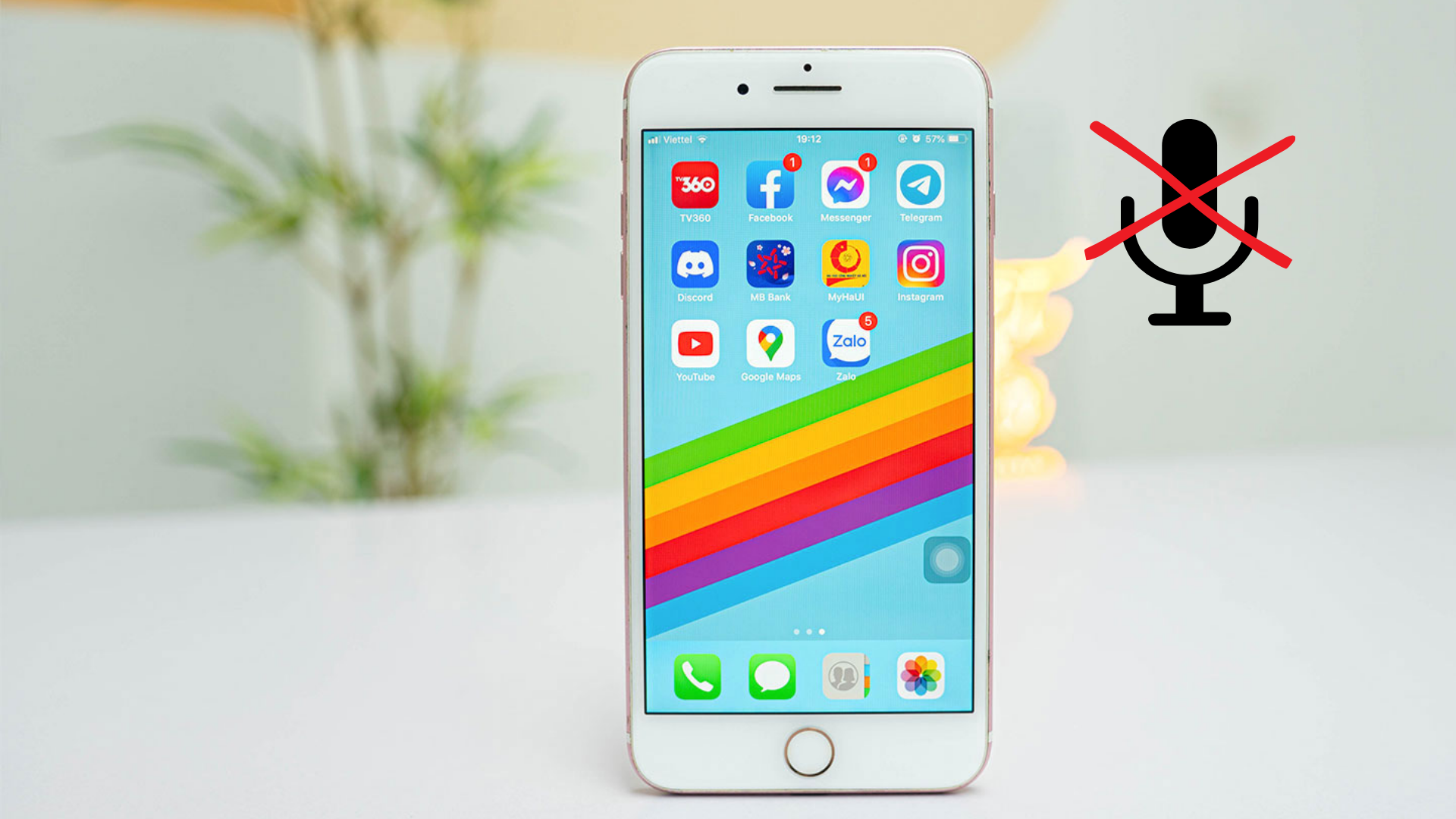 Mic iPhone 7 Plus không hoạt động