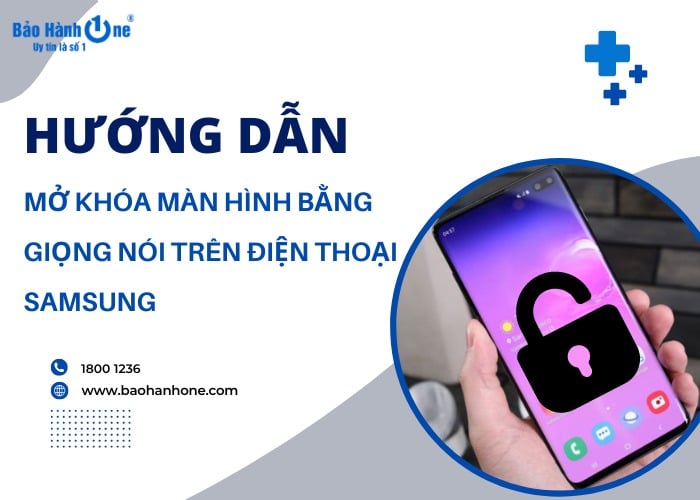 Hướng dẫn mở khóa màn hình bằng giọng nói trên