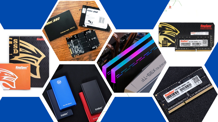 Một số sản phẩm bộ nhớ của thương hiệu Kingspec