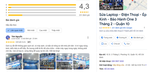 Nơi Thay màn hình iPhone tại Quận 10 giá rẻ uy tín