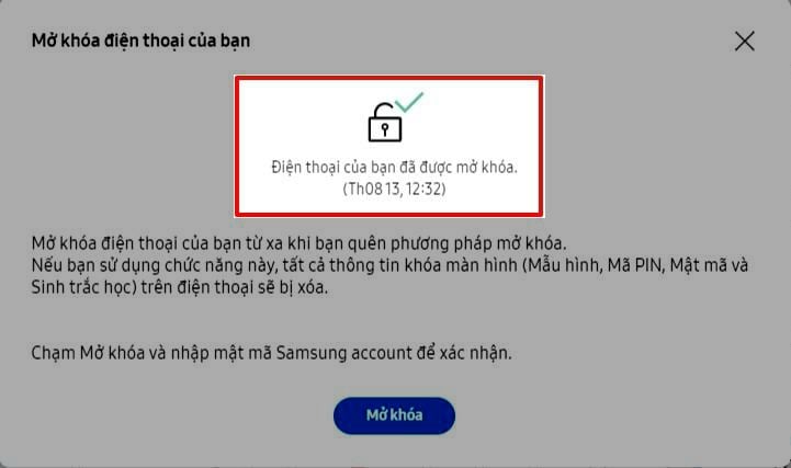 Những cách phá/mở mật khẩu điện thoại Samsung khi quên