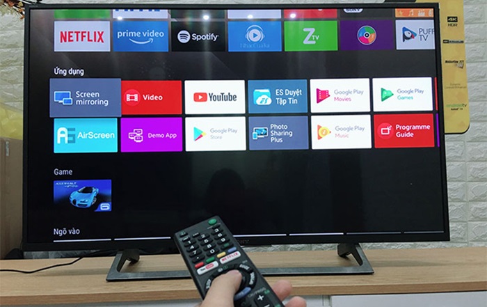 Phản chiếu nội dung màn hình điện thoại lên Tivi