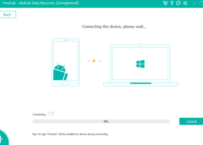 Chờ đợi quá trình phục hồi nhật ký cuộc gọi