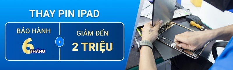 Dịch vụ thay pin iPad Air 4 chính hãng chính hãng tại Bảo Hành One