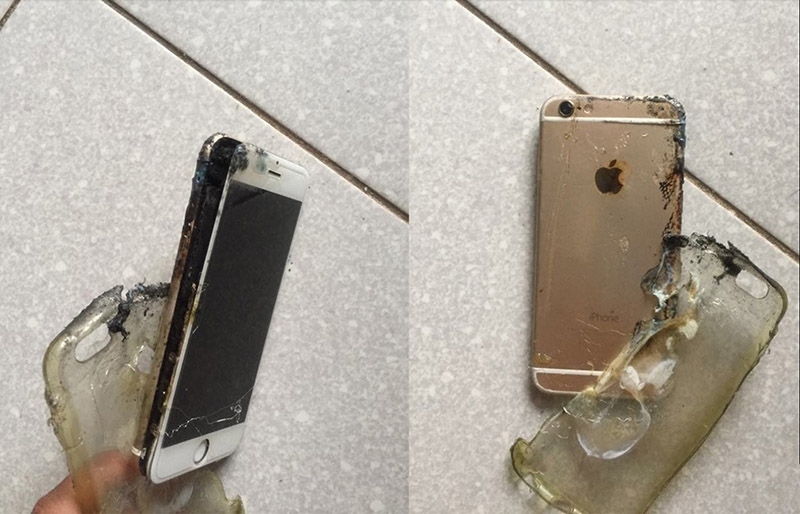 Pin iPhone 6 bị phồng có nguy hiểm không?
