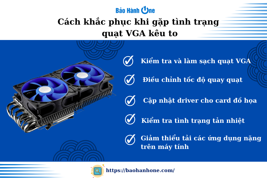Những cách khắc phục khi bạn gặp tình trạng quạt