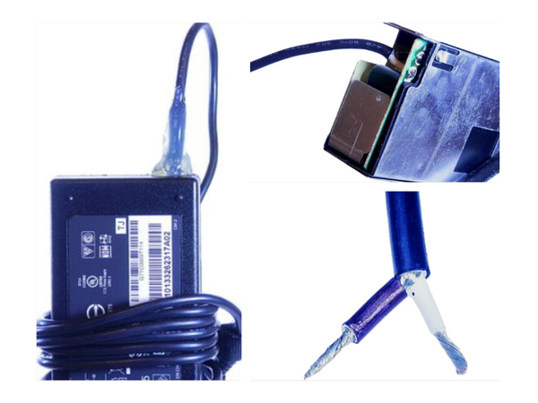 sạc laptop bị đứt dây trong