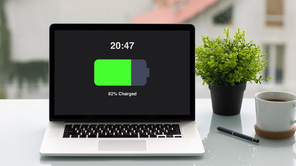 sạc pin lần đầu cho laptop