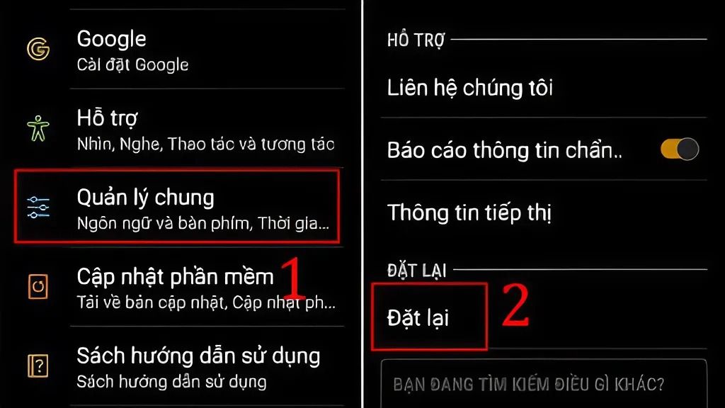 Samsung A12 bị đen màn hình