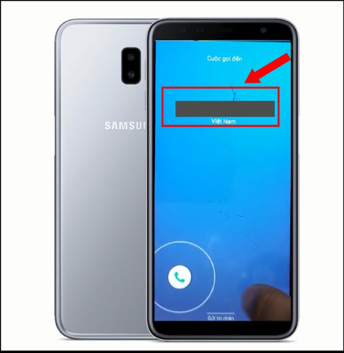 Dùng điện thoại khác gọi vào điện thoại bị lỗi