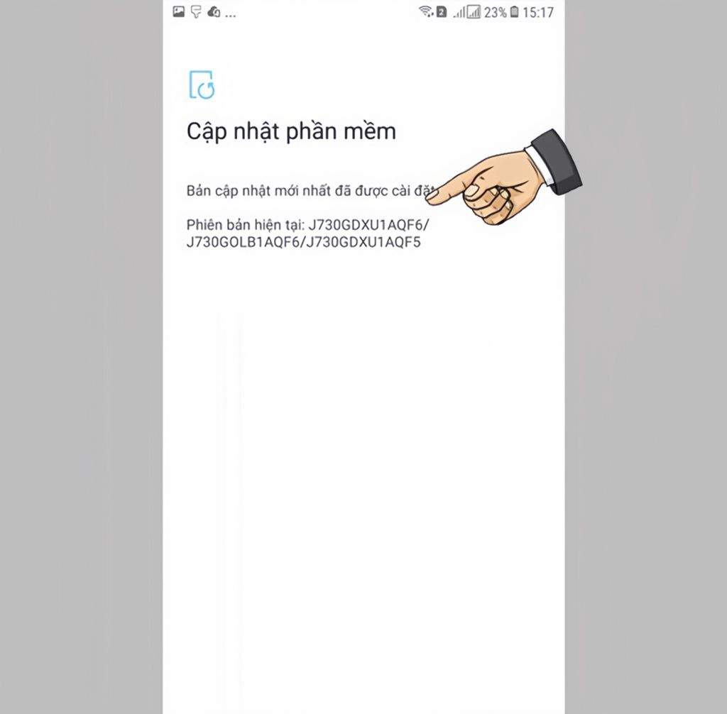 Samsung J7 bị sập nguồn