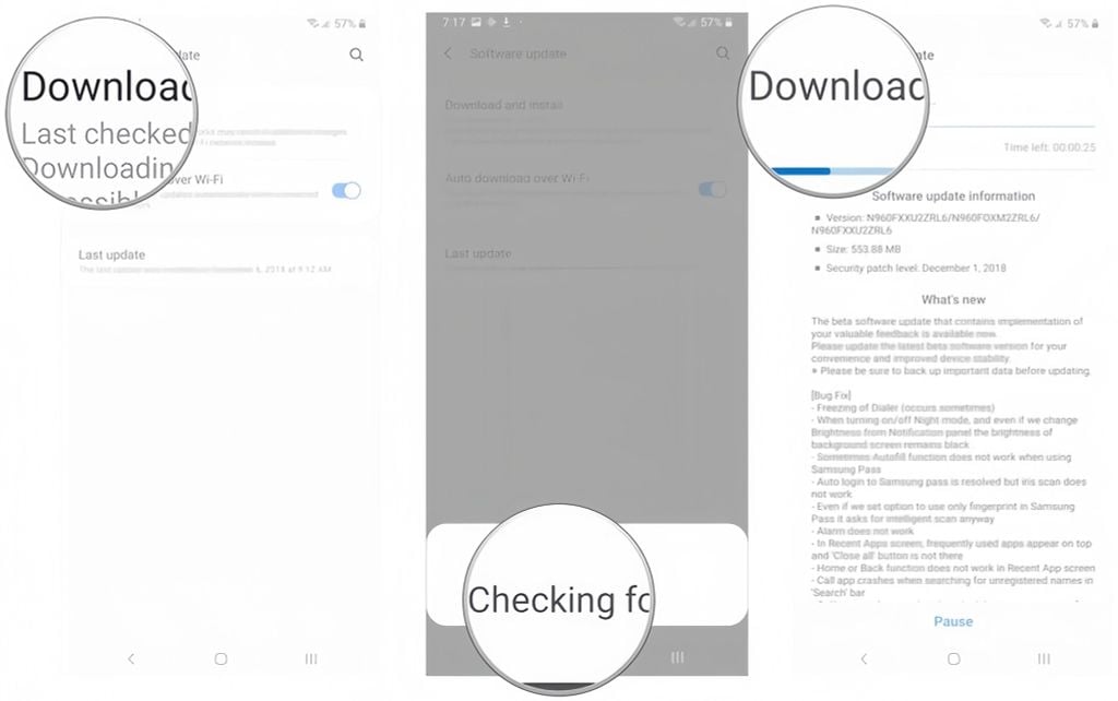 Samsung S24 bị sọc màn hình