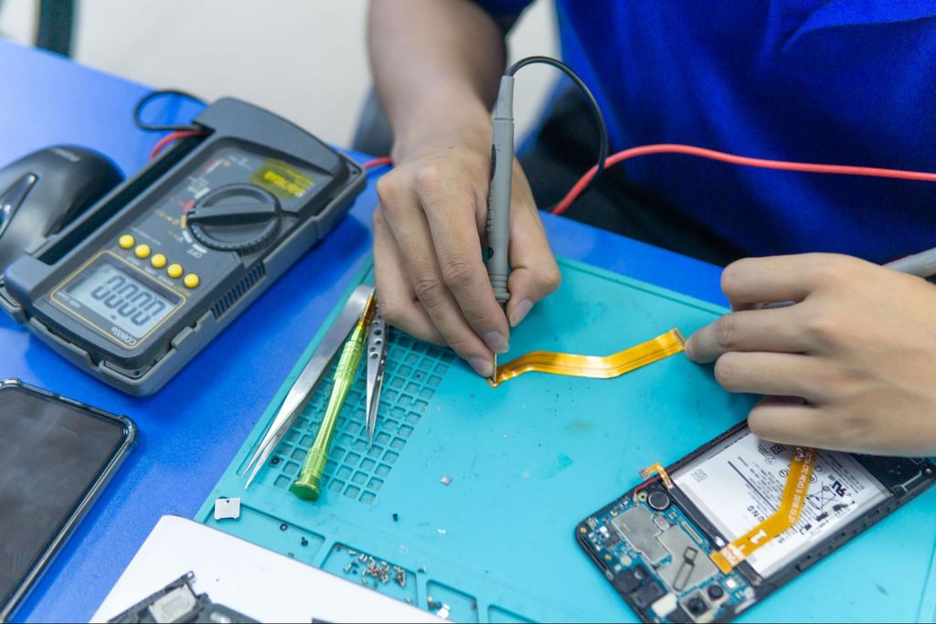 Samsung S24 bị sọc màn hình