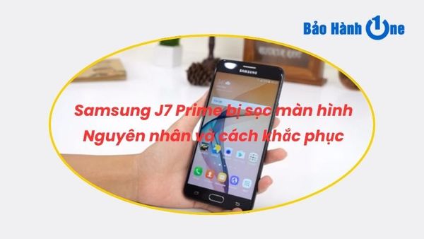 samsung j7 prime bị sọc màn hình