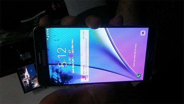 samsung note 5 bị chảy mực màn hình