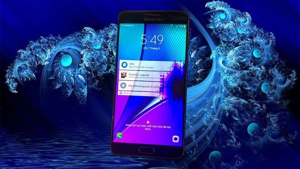 samsung note 5 bị chảy mực màn hình